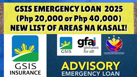 gsis palawan|Areas eligible for Emergency Loan .